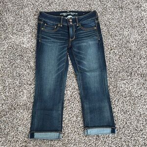 American eagle artist crop jean